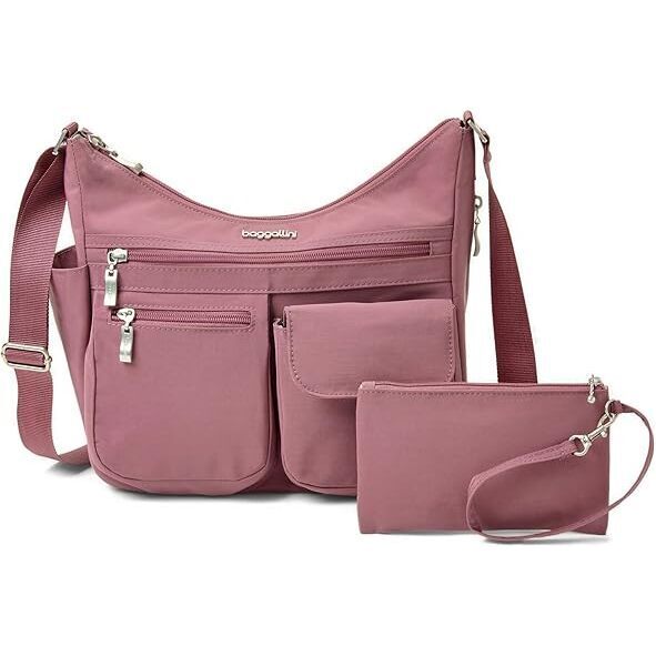 Everywhere Bagg Crossbody Women 11x9 Lightweight Nylon Hobo Water-Resistant